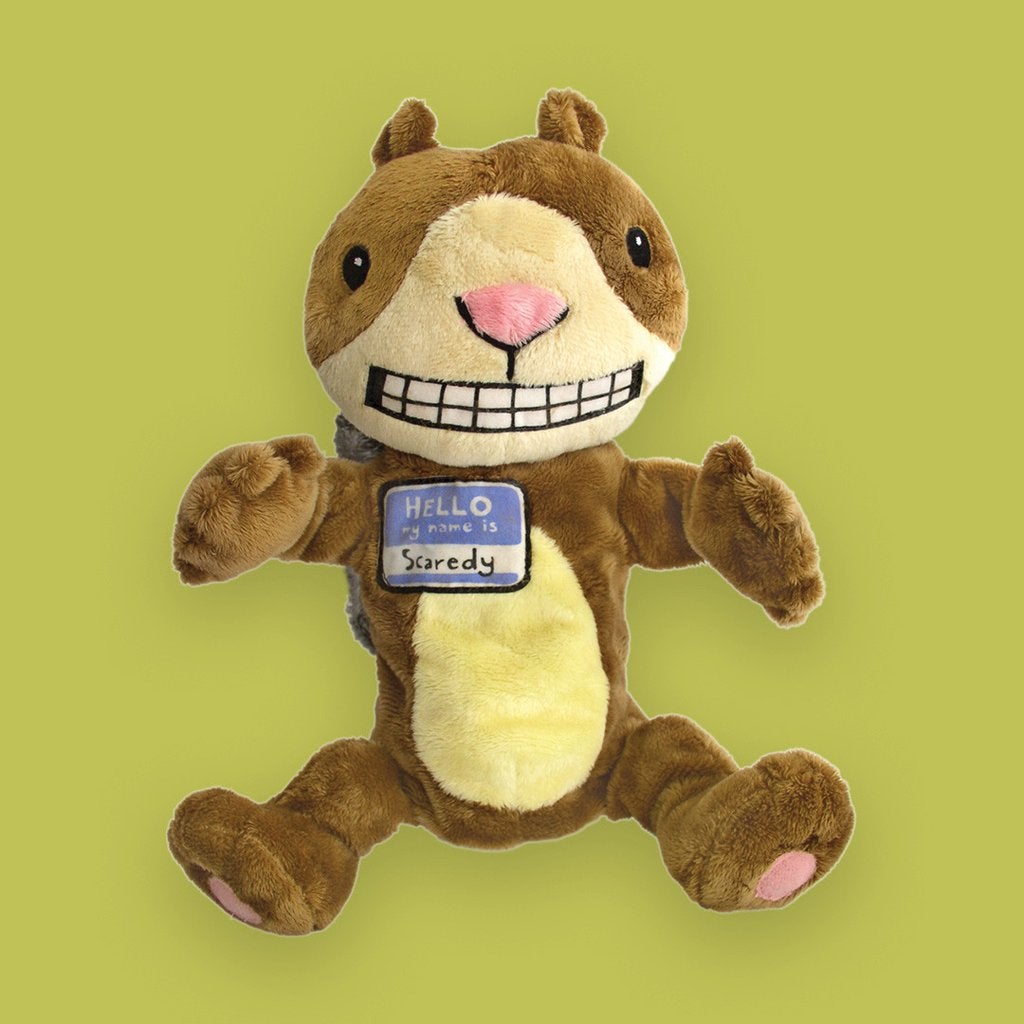 Scaredy 2025 squirrel plush